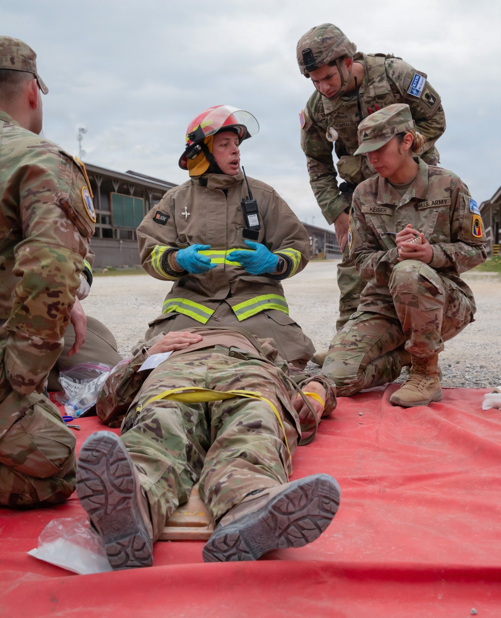 KFOR RC-E Soldiers strengthen response capabilities during mass casualty exercise