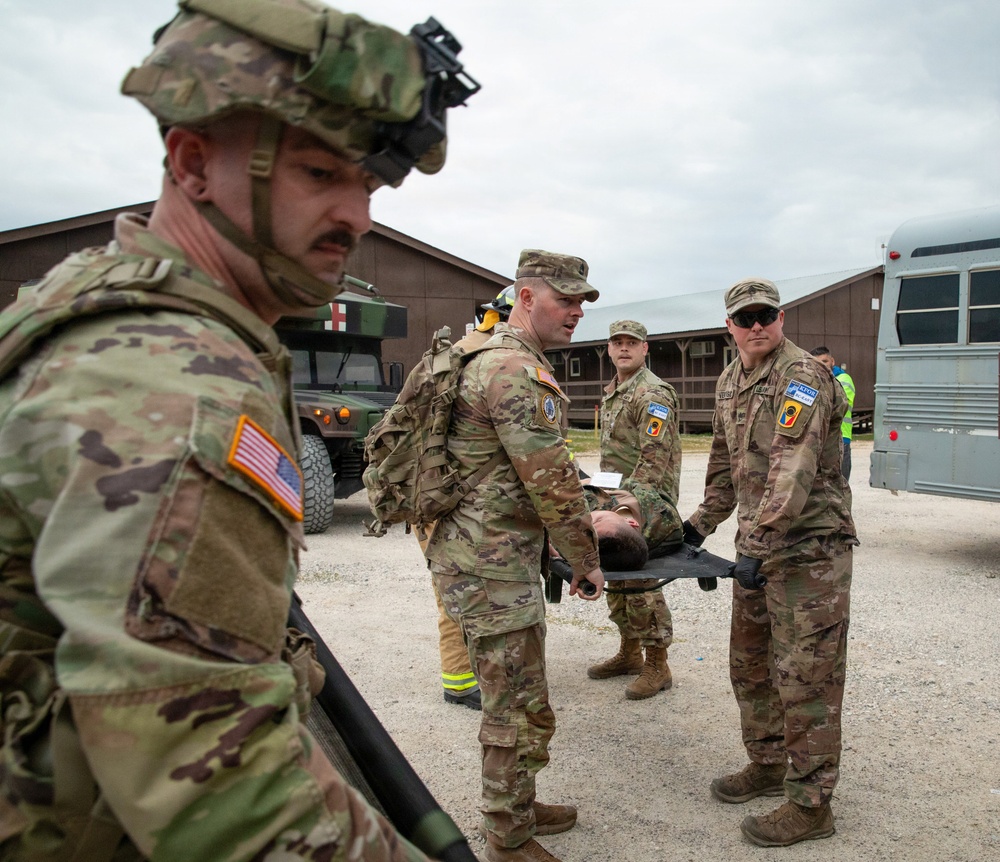 KFOR RC-E Soldiers strengthen response capabilities during mass casualty exercise