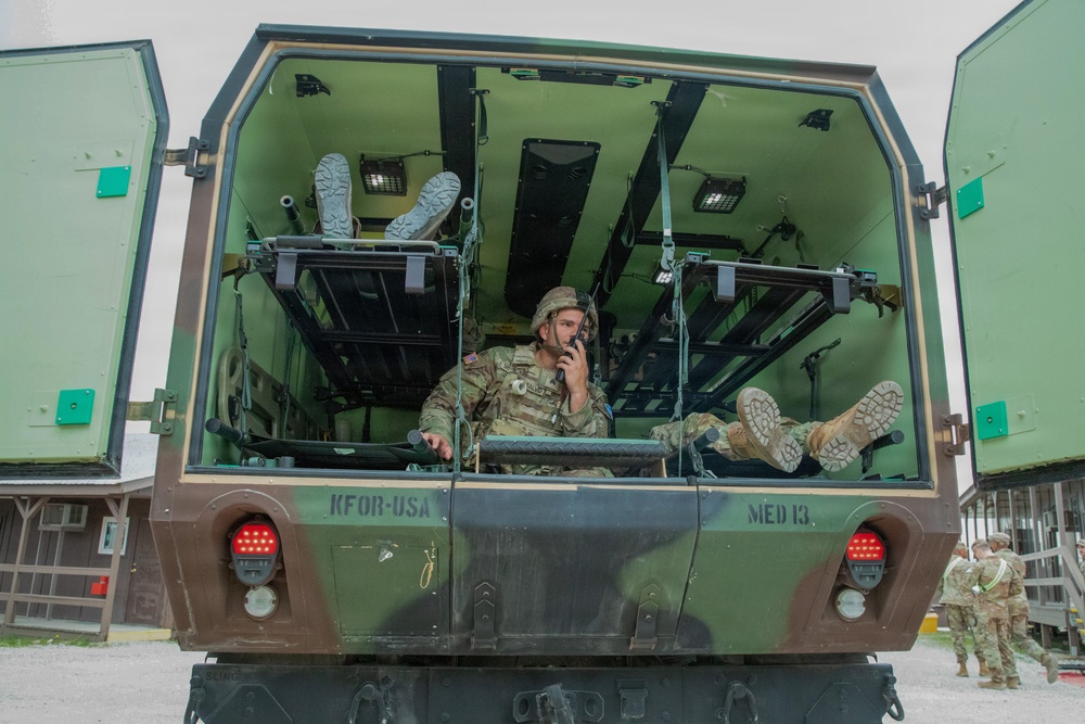 KFOR RC-E Soldiers strengthen response capabilities during mass casualty exercise