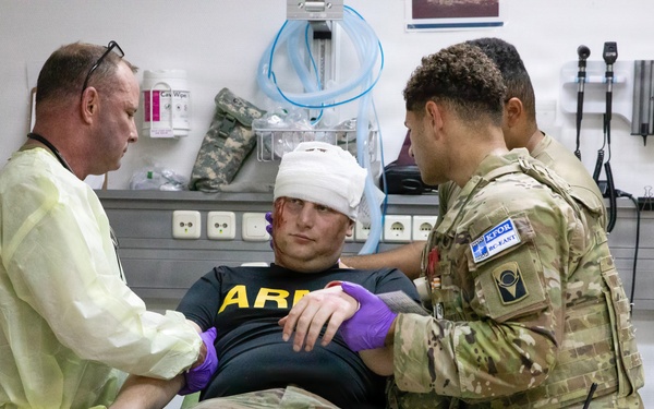 KFOR RC-E Soldiers strengthen response capabilities during mass casualty exercise