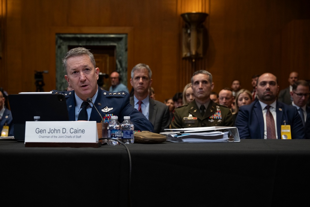 SW, CJCS Testify at SAC-D Hearing