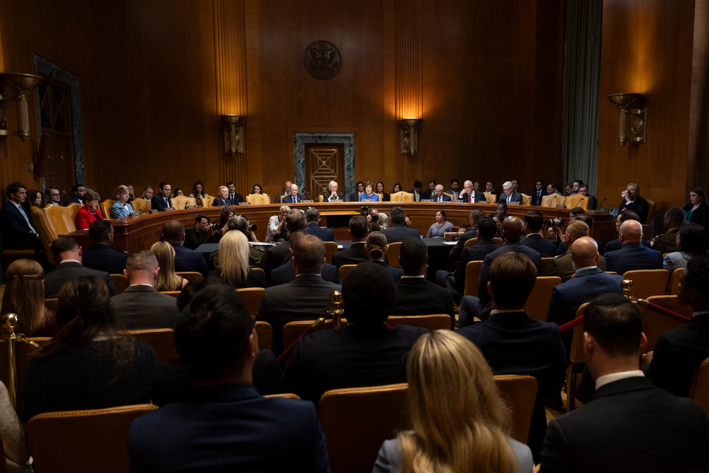 SW, CJCS Testify at SAC-D Hearing