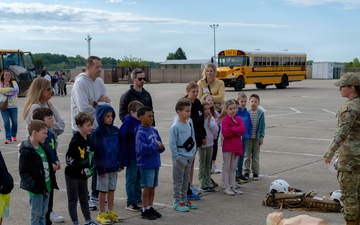 181st hosts Riley Elementary School field trip