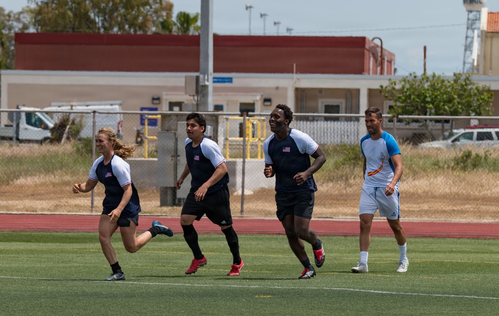 Spanish Armada and U.S. Armed Forces compete in Unity Games