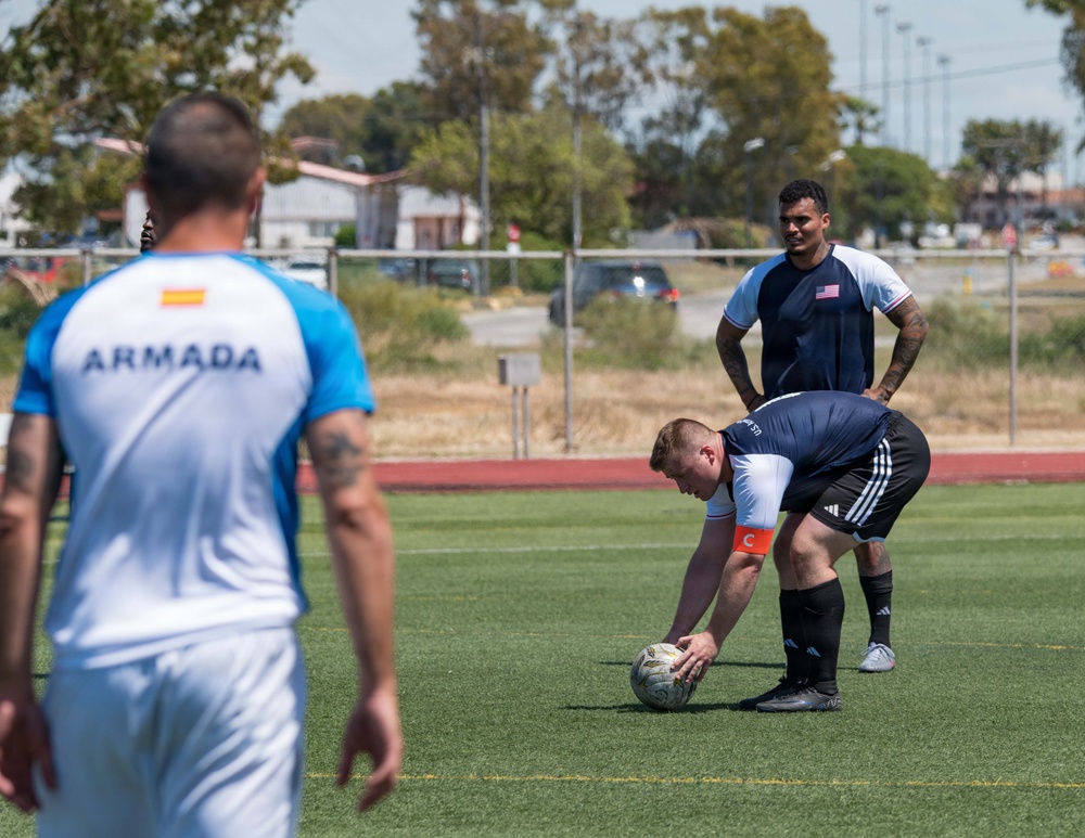 Spanish Armada and U.S. Armed Forces compete in Unity Games