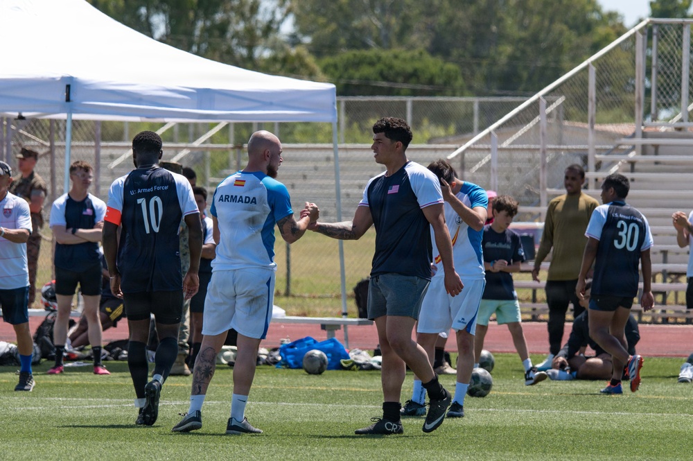 Spanish Armada and U.S. Armed Forces compete in Unity Games