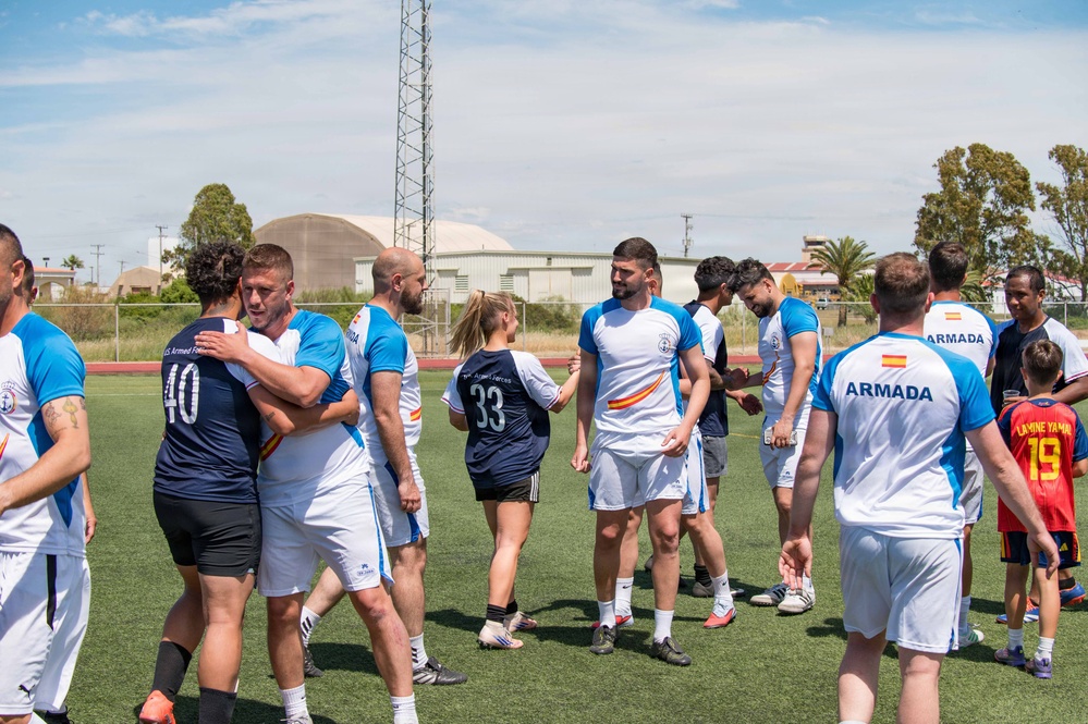 Spanish Armada and U.S. Armed Forces compete in Unity Games
