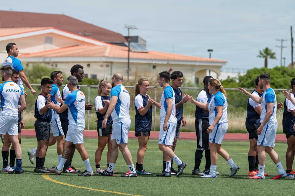 Spanish Armada and U.S. Armed Forces compete in Unity Games