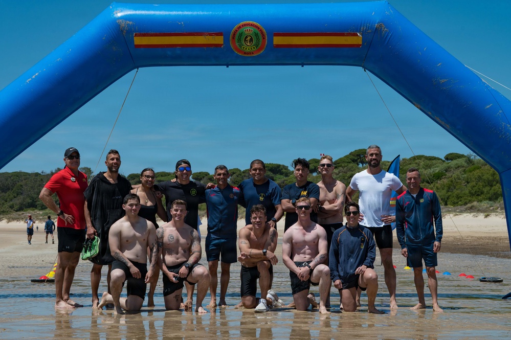 Spanish Armada and U.S. Armed Forces compete in Unity Games