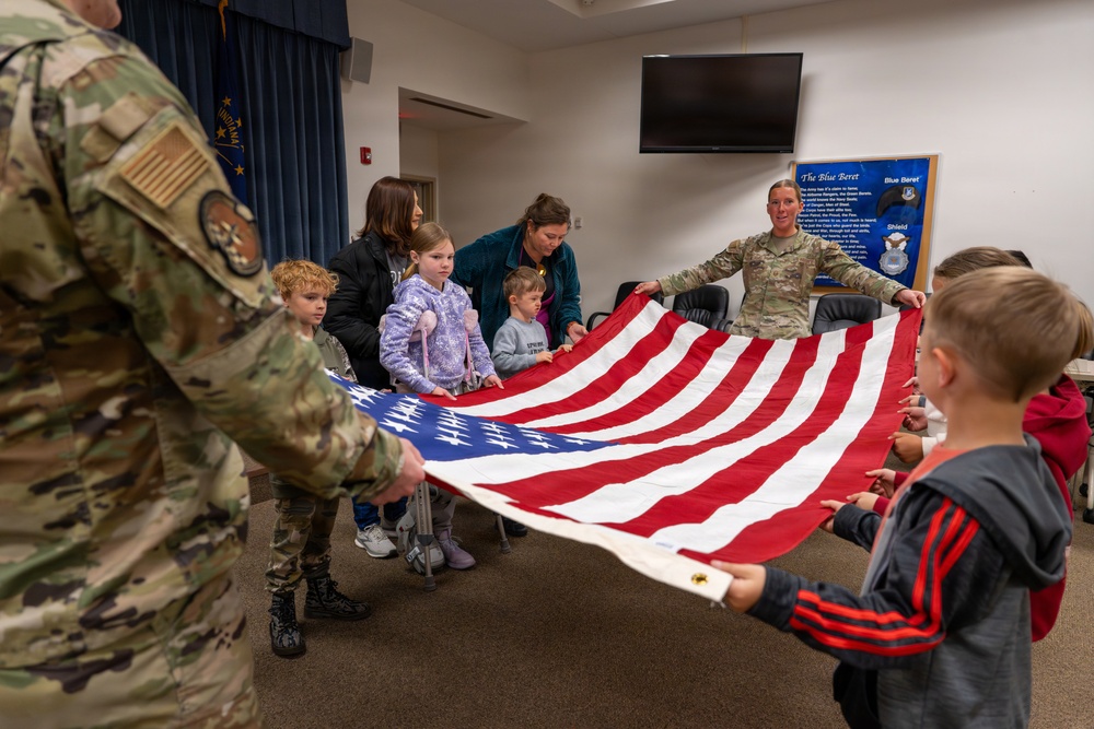 181st hosts Riley Elementary School field trip