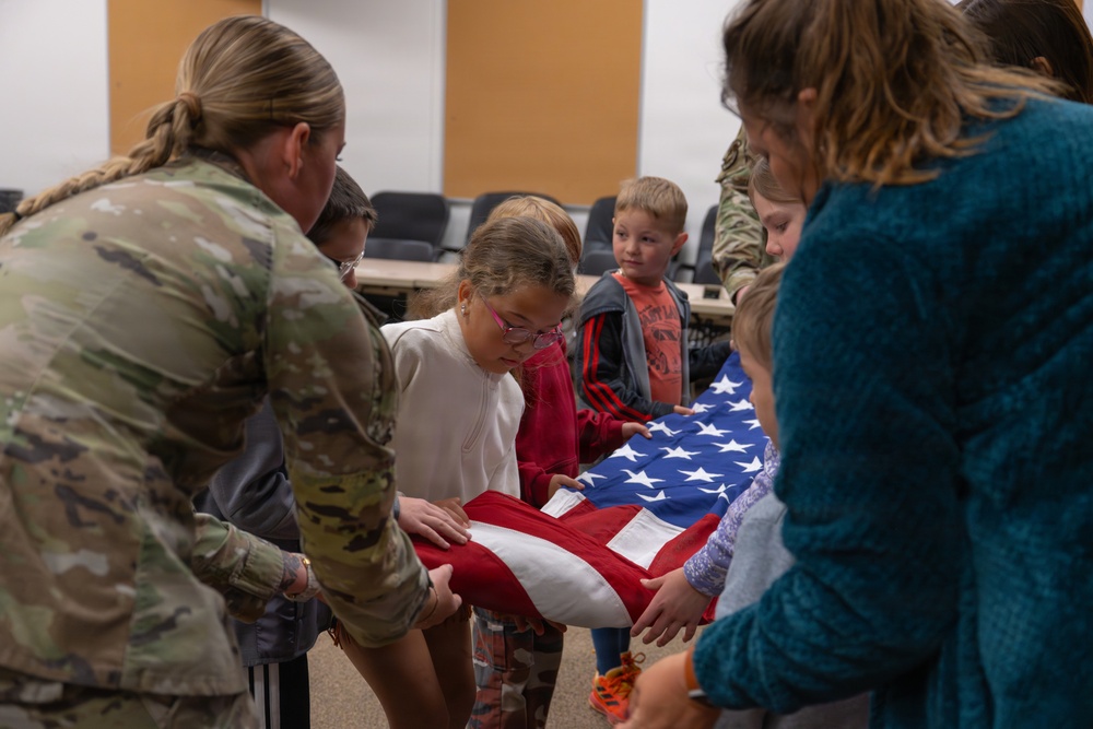 181st hosts Riley Elementary School field trip
