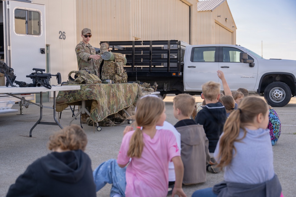 181st hosts Riley Elementary School field trip