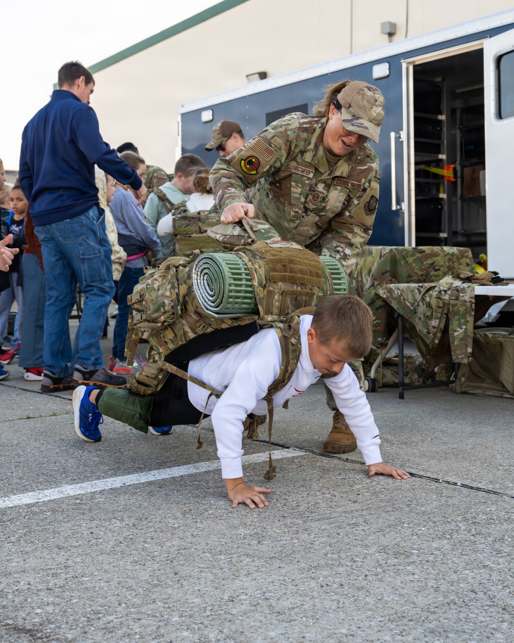 181st hosts Riley Elementary School field trip