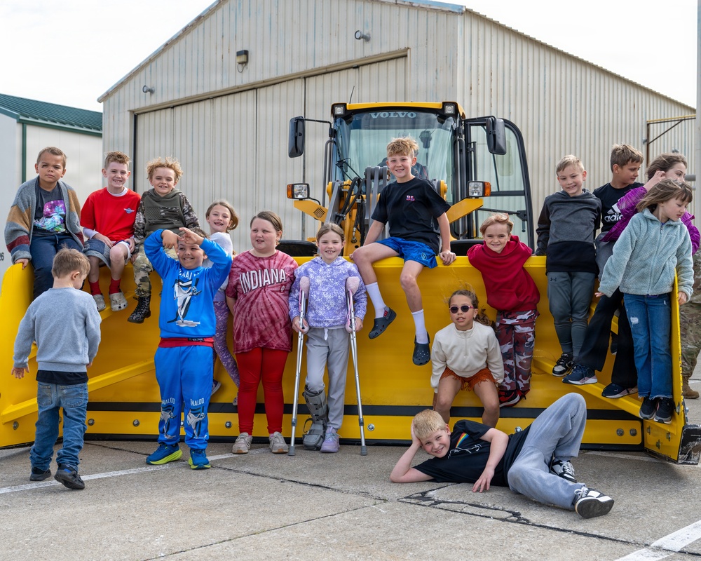181st hosts Riley Elementary School field trip