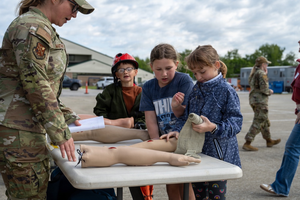181st hosts Riley Elementary School field trip