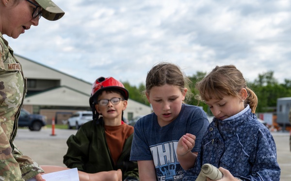 181st hosts Riley Elementary School field trip