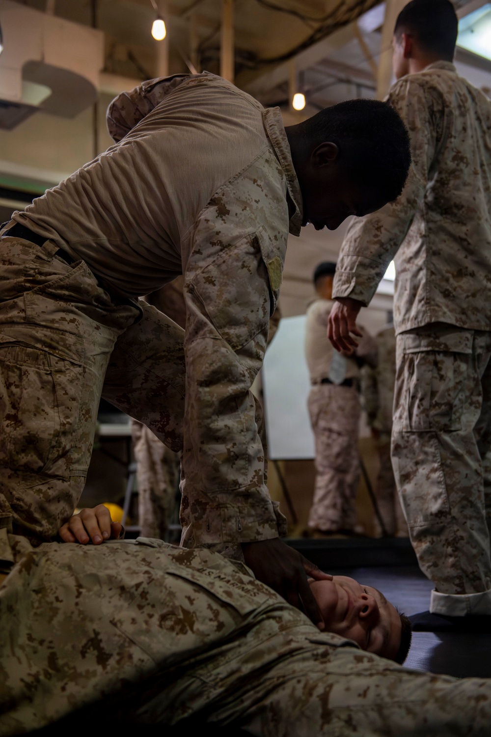 U.S. Marines Conduct MCMAP Training Aboard USS Boxer