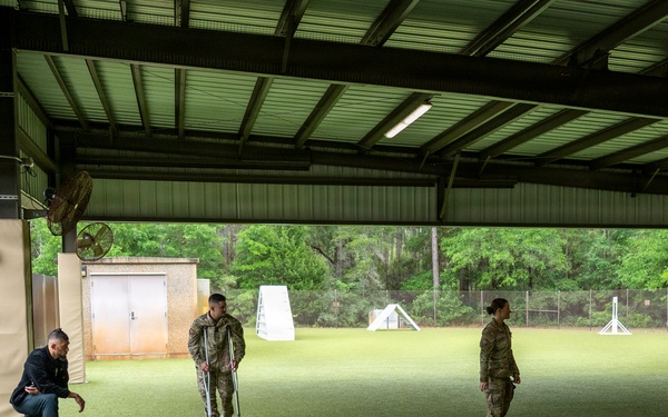 UFC fighter Johnny Walker visits Hurlburt Field