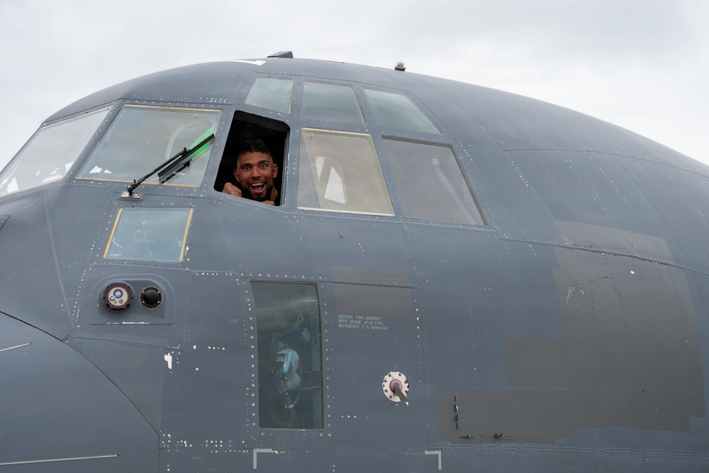 UFC fighter Johnny Walker visits Hurlburt Field