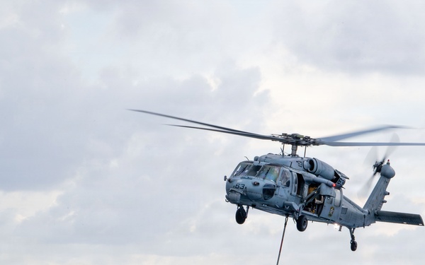 USS Boxer Conducts Replenishment-at-Sea with USNS Alan Shepard