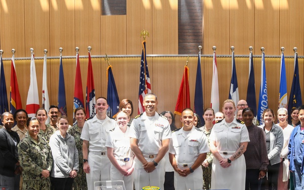 Naval Medical Center Camp Lejeune celebrates Navy Nurse Corps 118th birthday with cake-cutting