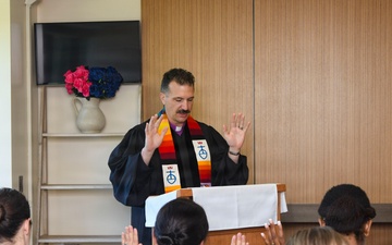 NMCCL Pastoral Care Department hold a Blessing of the Hands ceremony