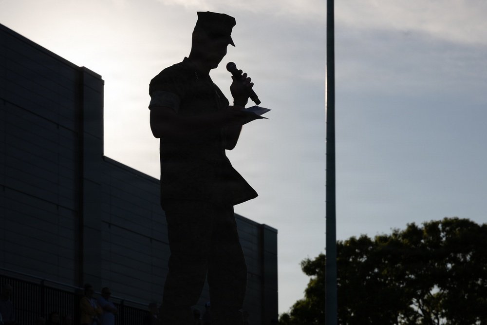 U.S. Naval Academy Sea Trials closing ceremony