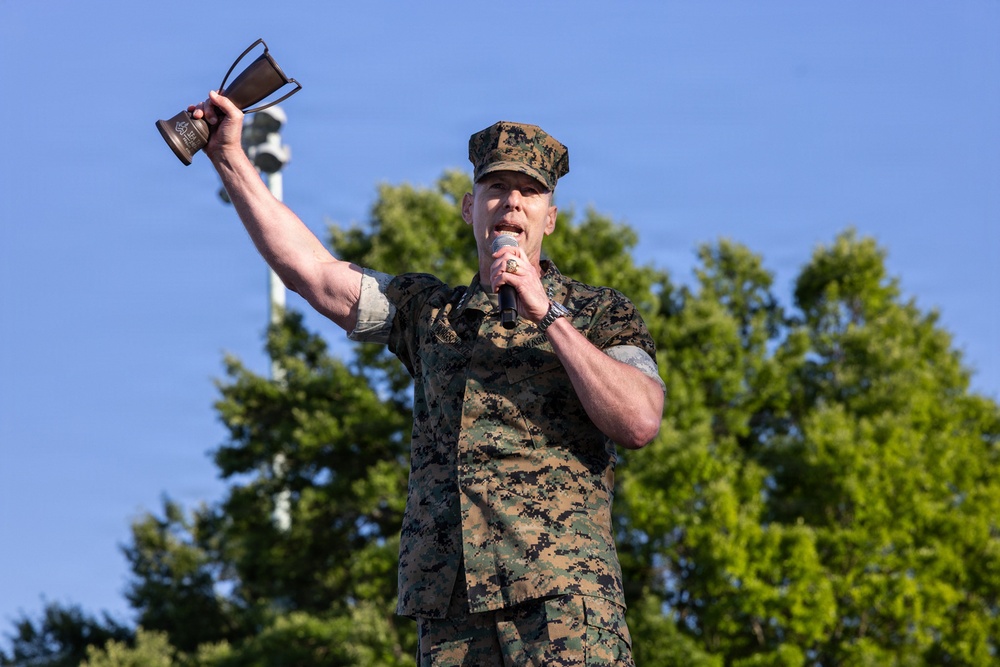 U.S. Naval Academy Sea Trials closing ceremony