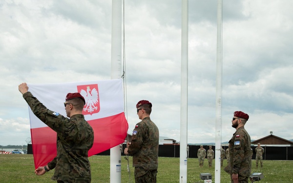 Polish Armed Forces observe National Flag Day in Kosovo