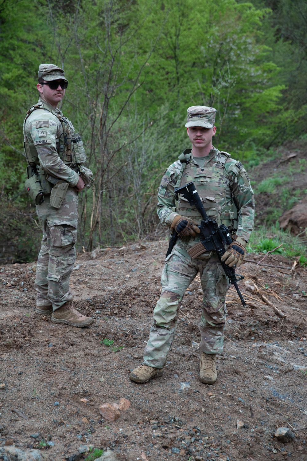 Florida Army National Guardsmen patrol Administrative Boundary Line in Kosovo