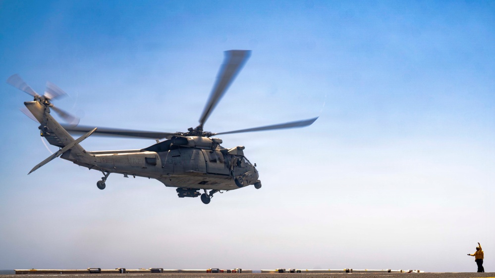 USS Tripoli Conducts Flight Ops