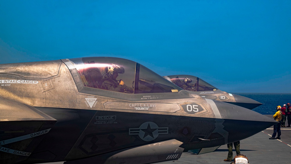 USS Tripoli Conducts Flight Ops