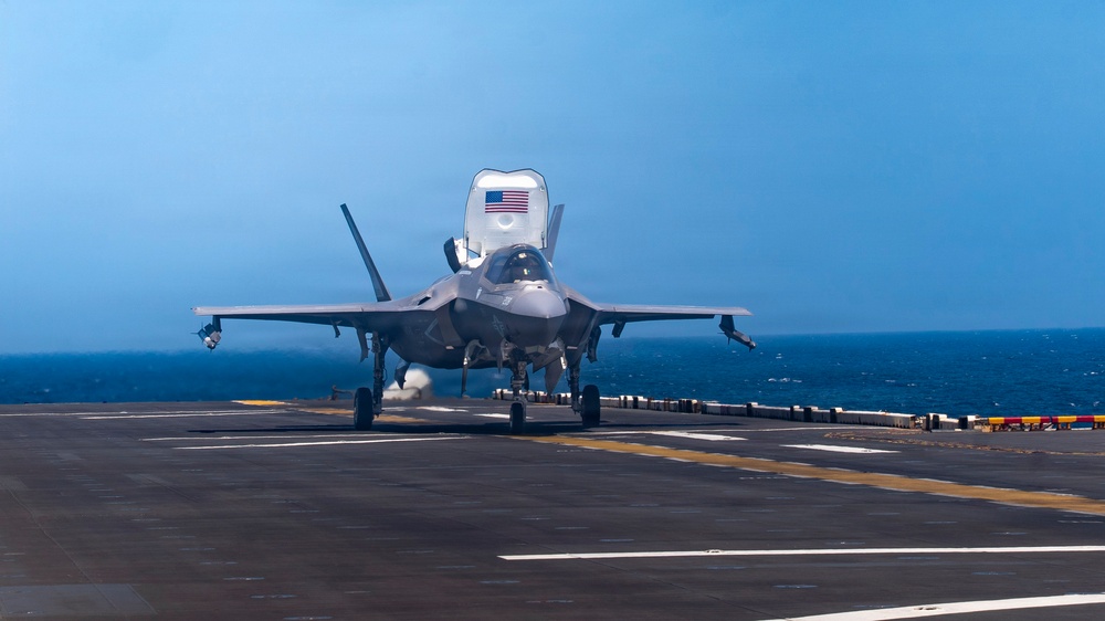 USS Tripoli Conducts Flight Ops