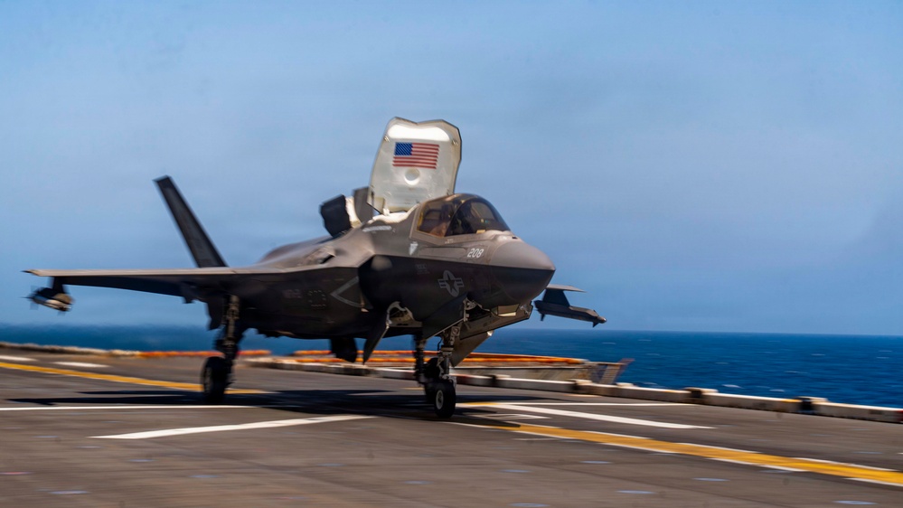 USS Tripoli Conducts Flight Ops