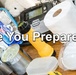 Stocking emergency supplies will save you money shopping at the commissary