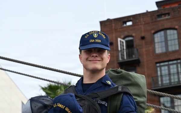 Coast Guard Academy cadets arrive in Savannah