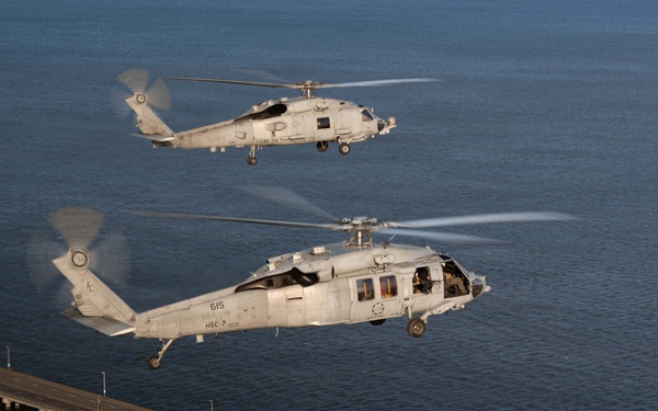 HSC-7 Conducts Training Exercise with HSM-74