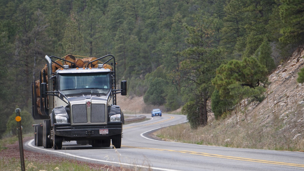 Timber Harvesting and Transport on the Carson National Forest