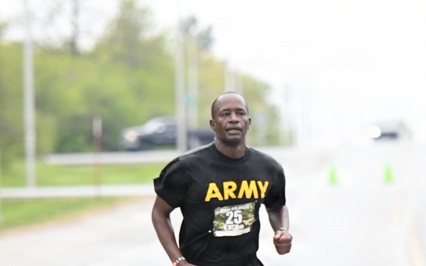 Fort Drum Soldiers run qualifier race to join Army Ten-Miler Team