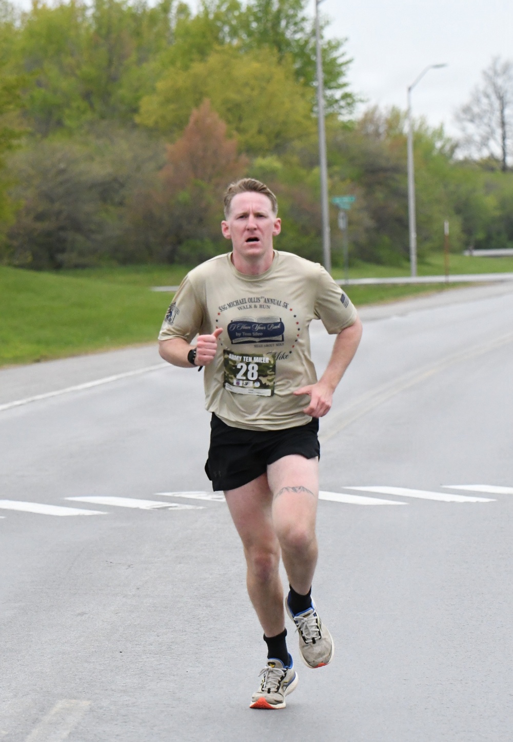 Fort Drum Soldiers run qualifier race to join Army Ten-Miler Team