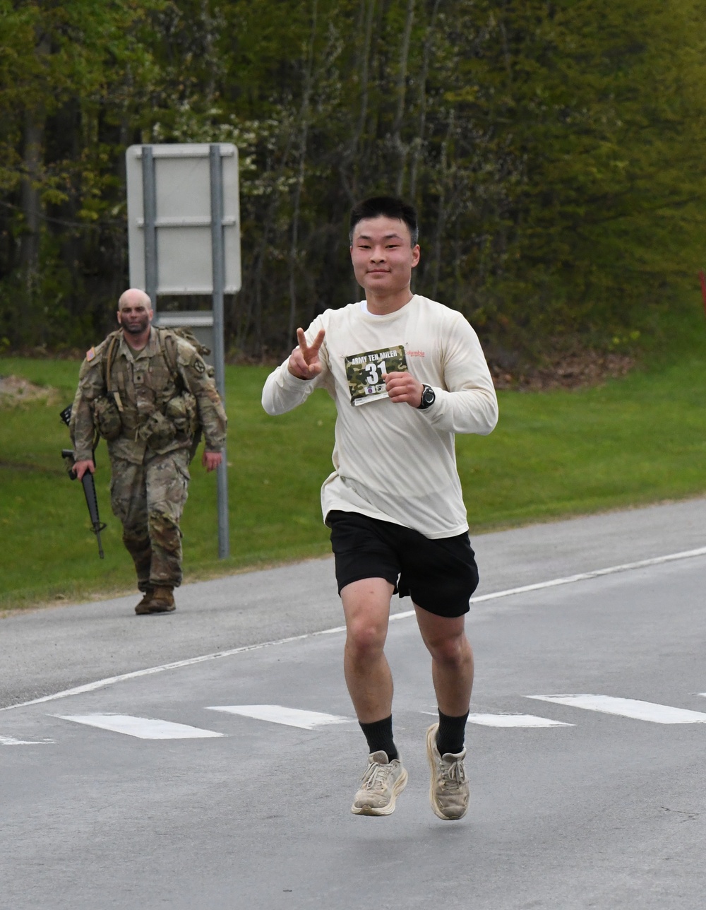 Fort Drum Soldiers run qualifier race to join Army Ten-Miler Team