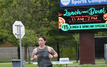 Fort Drum Soldiers run qualifier race to join Army Ten-Miler Team