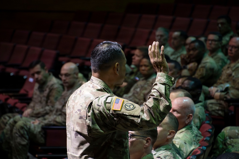 AMC Senior Enlisted Leader Guides Class 76 at the Sergeants Major Course
