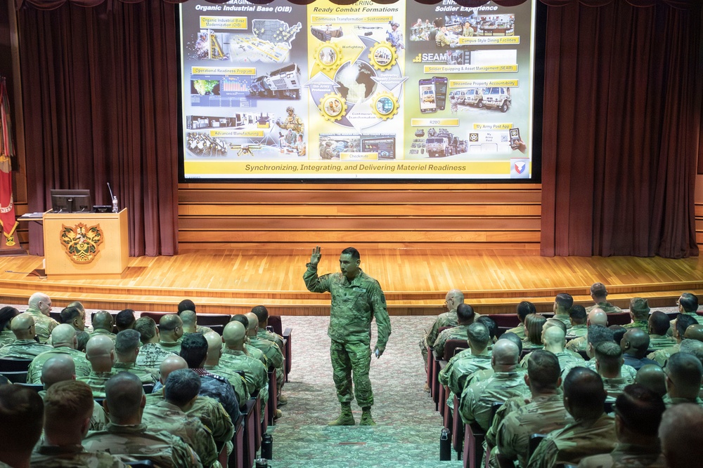 AMC Senior Enlisted Leader Guides Class 76 at the Sergeants Major Course