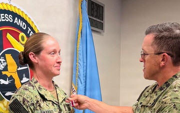 Award and Farewell at Naval Hospital Jacksonville