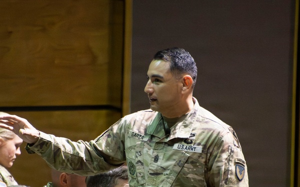AMC Senior Enlisted Leader Guides Class 76 at the Sergeants Major Course