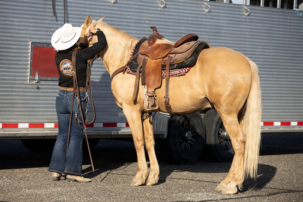 Marines, Motorcycles, and Mustangs: Run for the Wall ride through MCLB Barstow