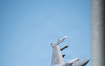 Blue skies and one last ride for Lt. Col. James Goeppinger