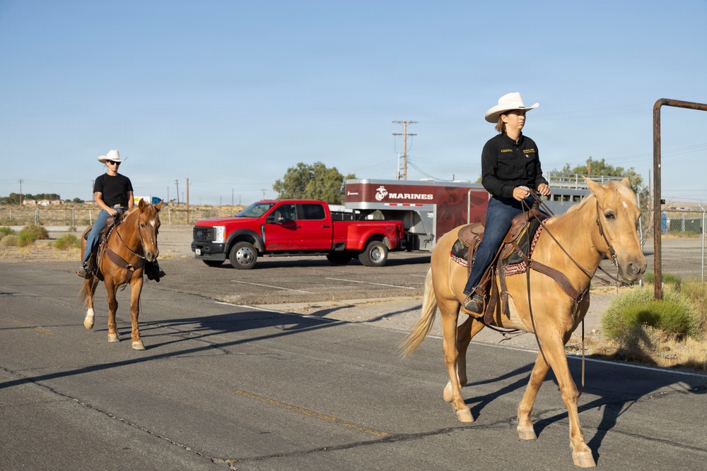 Marines, Motorcycles, and Mustangs: Run for the Wall ride through MCLB Barstow