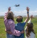 Lt. Col. Michael Coloney Touches Down for the Final Time